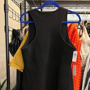 Aritzia Babaton size XL Black
Sculpt Knit Racer Mini Dress